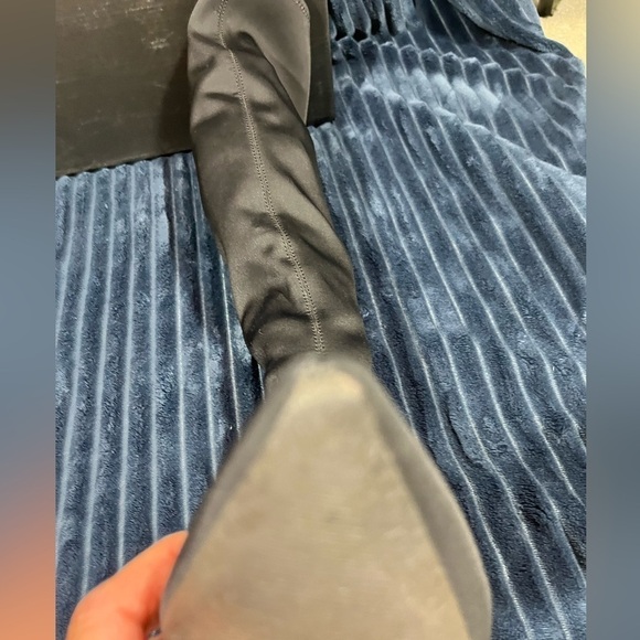 Charles by Charles David OTK Pointed Toe Cloth Material Boot Black Size 6.5 - Picture 8 of 11